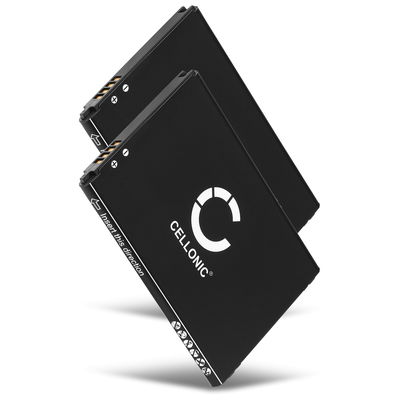 2x Batteri for LG G3 2x replacement battery for LG G3 mobile 3000mAh fra CELLONIC