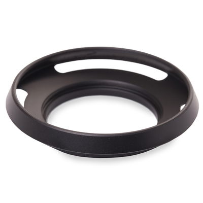 Camera Wide Angle Lens Hood for Universal Ø 37mm - Metal Screw-in Cylindrical / Round Lens Shade from CELLONIC