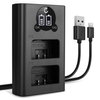 Dobbeltlader + USB Kabel
