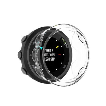 Deksel for Garmin Forerunner 45 - TPU, Gjennomsiktig shell pocket tasker