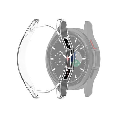 Deksel for Samsung Galaxy Watch 4 Classic (42mm) - Herdet plast, Gjennomsiktig shell pocket tasker