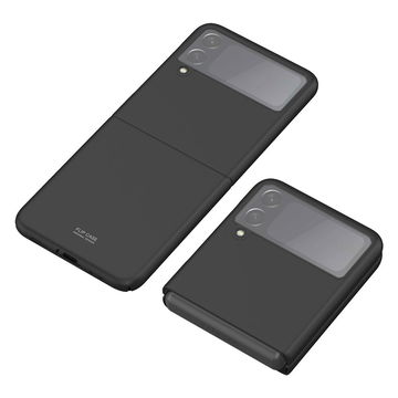 Backcover for Samsung Galaxy Z Flip3 5G (SM-F711) - Herdet plast, Gjennomsiktig lomme, pocket, shell, skal