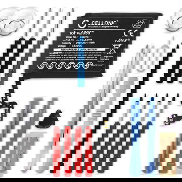 Batteri for Apple Watch 4 - 44mm / Apple A2059 290mAh + Verktøy fra CELLONIC