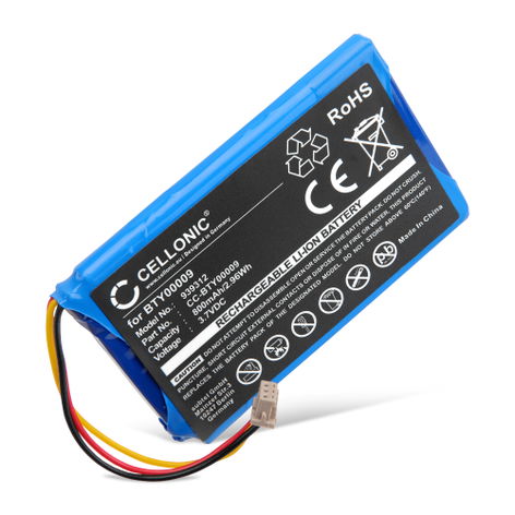 Batteri til Ingenico Vital Act 3S; LEC-V03.00-0242 BTY00009, FPS16020002419 (800mAh, 3.7V) fra CELLONIC