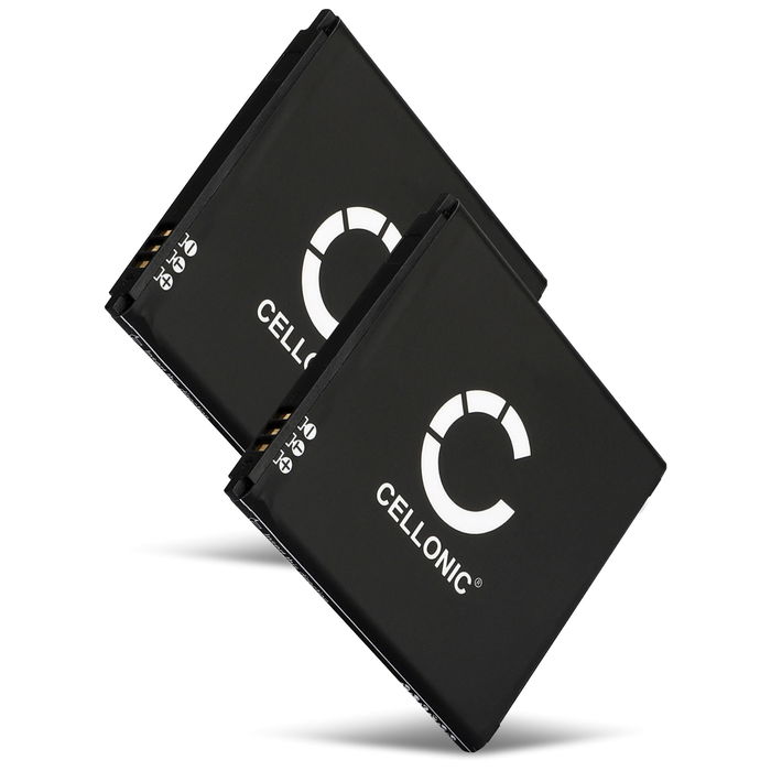 2x Batteri for 2x replacement battery for Wiko Sunny mobile 1200mAh fra CELLONIC