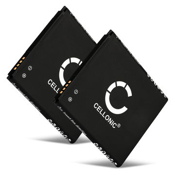 2x Batteri for Samsung Galaxy S4 / Galaxy S4 Active / S4 Value Edition / GT-I9295 2600mAh fra CELLONIC