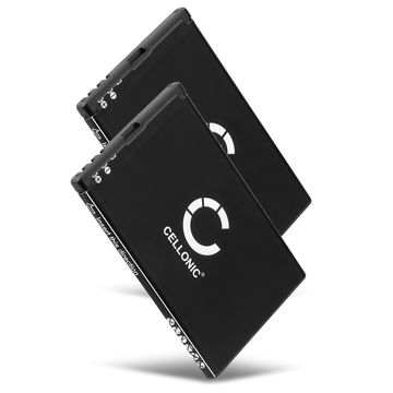 2x Batteri for artfone CS182, CS188, C1 GSM, C1 Plus 1500mAh fra CELLONIC
