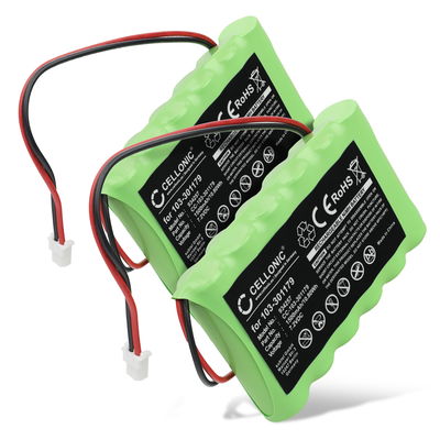 2x Batteri for Visonic PowerMaster 30 Control Panel 1500mAh fra CELLONIC