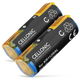 2x Batteri KR112RRL, US14430VR 650mAh