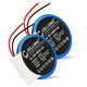 2x Batteri 361-00047-00 361-00064-00 200mAh