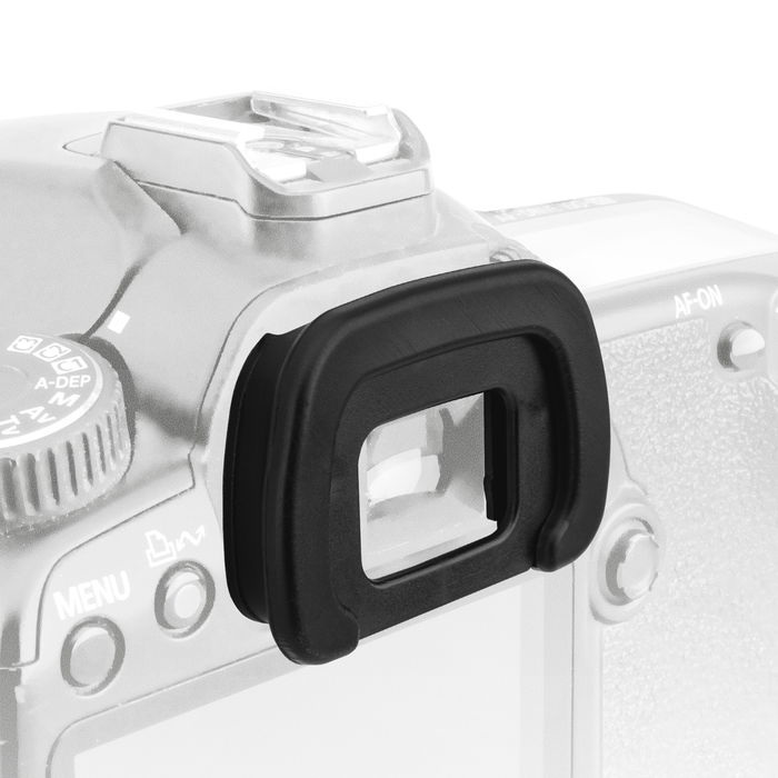 CELLONIC Øyemusling for Pentax K-30 K-5 K-5 II IIs K-50 K-500 K-7 K-70 – EP-FR Silikon Erstatning, Antirefleks EVF Øyestykke, Søkerdeksel, Beskyttelseshette
