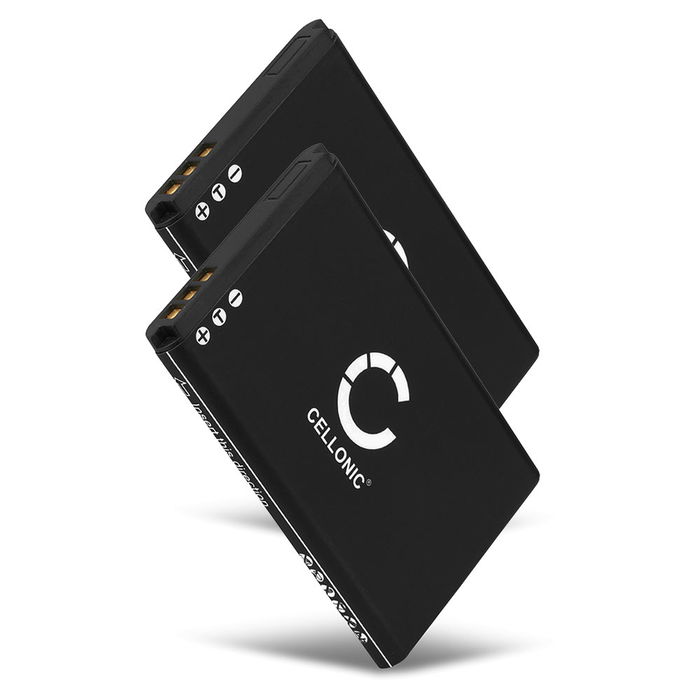 2x Batteri for Doro DBO-1000A Accu 1200mAh Akku bytte Batteri