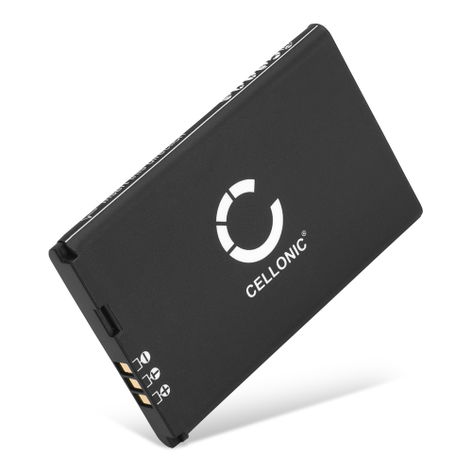 Batteri til Yealink W56H; W59R; W60P; W77P; W56P; W76P; W79P W56-BATT, YL-5J (1300mAh, 3.7V) fra CELLONIC