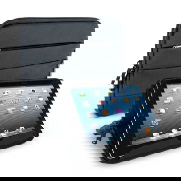 CELLONIC Nettbrettveske 10.1 tommer Universal Nylon Sort - Beskyttelse til nettbrett med anti-støt-bobler, vannavstøtende | Etui