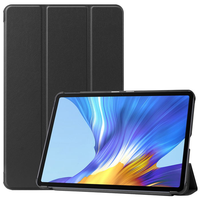 Lomme for Huawei MatePad 10.4 (BAH3-AL00) (BAH3-PW0) (BAH3-AL00) - Kunstlær, svart shell pocket tasker