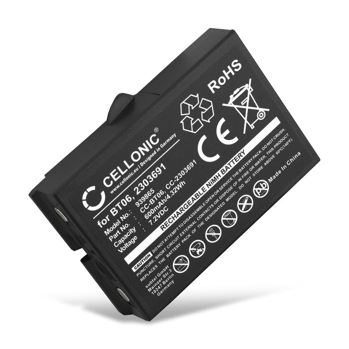 Batteri for Ikusi TM61, TM60, TM62 600mAh fra CELLONIC