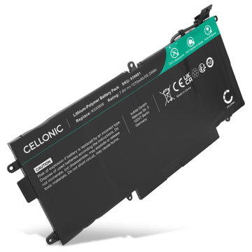 Batteri for Dell Latitude 12 5289, E5289 2-in-1 Series, E5289, 7389 2-in-1 Series, L3180 Series, Dell K5XWW, N18GG, 725KY 4200mAh 7.6V fra CELLONIC