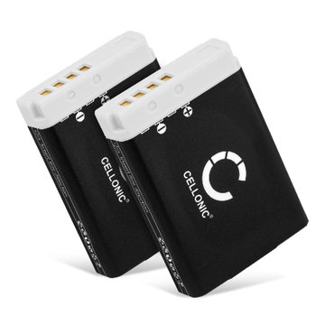 2x Batteri for Canon PowerShot G7 X Mark II G1x Mark III G5 X G9 X Mark II PowerShot SX740 HS NB-13L (1120mAh, 3.7V) fra CELLONIC
