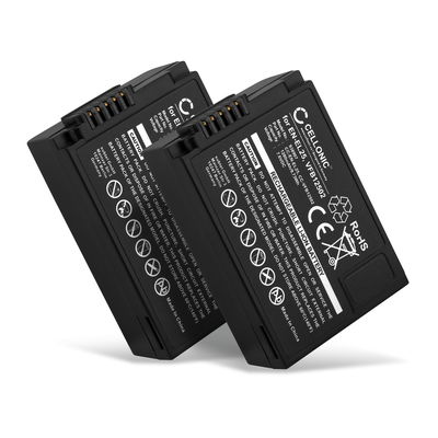 2x Batteri for Nikon Z fc, Nikon Z 50, Nikon Z 30 Kameraer 1280mAh fra CELLONIC
