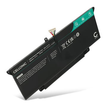 1x Batteri for Dell Latitude 7410 2-in-1, 7310, 7000 2-in-1, 7410 14 Touchscreen 2 in 1, 7CXN6, 7CXN6, CQCQ, JHT2H 6400mAh 7.7V fra CELLONIC