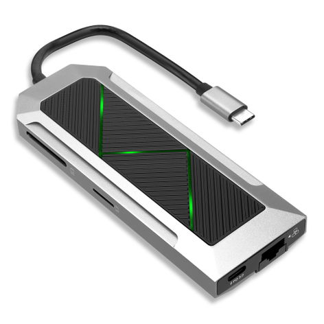 Hub med flere porter – svart CELLONIC