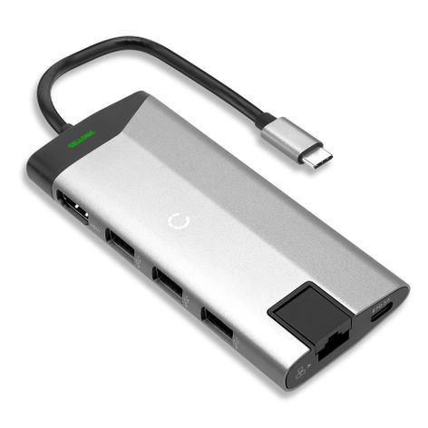 Hub med flere porter – svart CELLONIC
