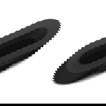 Støvplugg for Garmin Approach S10, BarkLimiter 2, Fenix 6, vivoactive 4s, vivoactive 4, Forerunner 55 ♥ Silikonbeskytter for ladeportdeksel – Svart