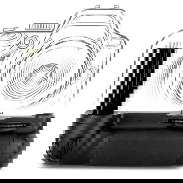 MB-D200 Batterigrep for Nikon D200 Kameraer – EN-EL3e Vertikalt Portrettgrep