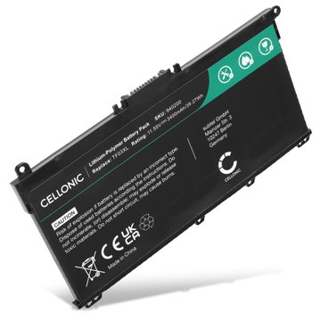 Batteri for HP Pavilion 15, Pavilion 14, Pavilion x360 14, TF03XL, TF03041XL 3400mAh 11.55V fra CELLONIC