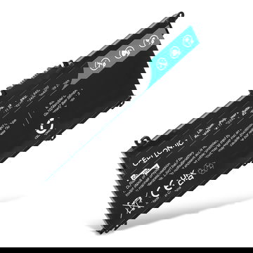 Batteri for HP Pavilion 15, Pavilion 14, Pavilion x360 14, TF03XL, TF03041XL 3400mAh 11.55V fra CELLONIC