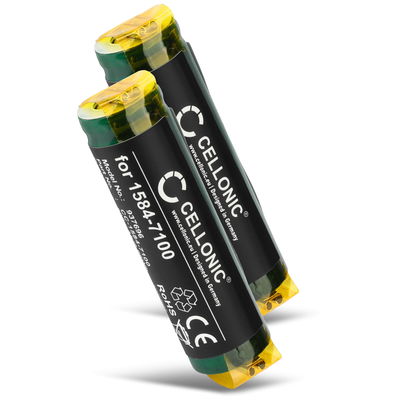 2x Batteri for Moser ChromStyle 1584 800mAh fra CELLONIC