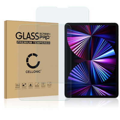2x Skjermbeskytter glass Apple iPad Pro 11 (2018,2020,2021,2022) (3D Case-friendly, 9H, 0,33mm, Full Glue) Herdet Glass