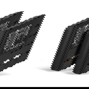 2x Batteri for Sony CCD-F55, CCD-380, CCD-TR2000, CCD-F35, CCD-20061, CCD-V900, CCD-V5000 NP-33 NP-55 NP-66 NP-68 (4200mAh, 6V) fra CELLONIC