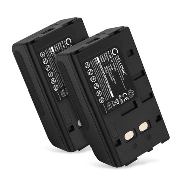 2x Batteri for Sony CCD-F55, CCD-380, CCD-TR2000, CCD-F35, CCD-20061, CCD-V900, CCD-V5000 NP-33 NP-55 NP-66 NP-68 (4200mAh, 6V) fra CELLONIC