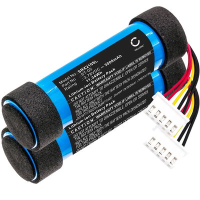 2x Batteri for Sony SRS-XB21 3000mAh fra CELLONIC