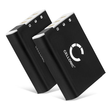 2x Batteri for Fuji X100 X100T X30 X-S1 FinePix X100s FinePix F30 FinePix F31fd REAL 3D W1 Kameraer 1800mAh fra CELLONIC