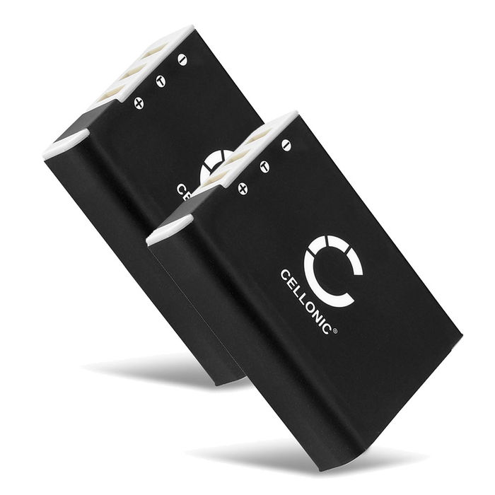 2x Batteri for Fuji NP-95 Accu 1800mAh Akku bytte Batteri