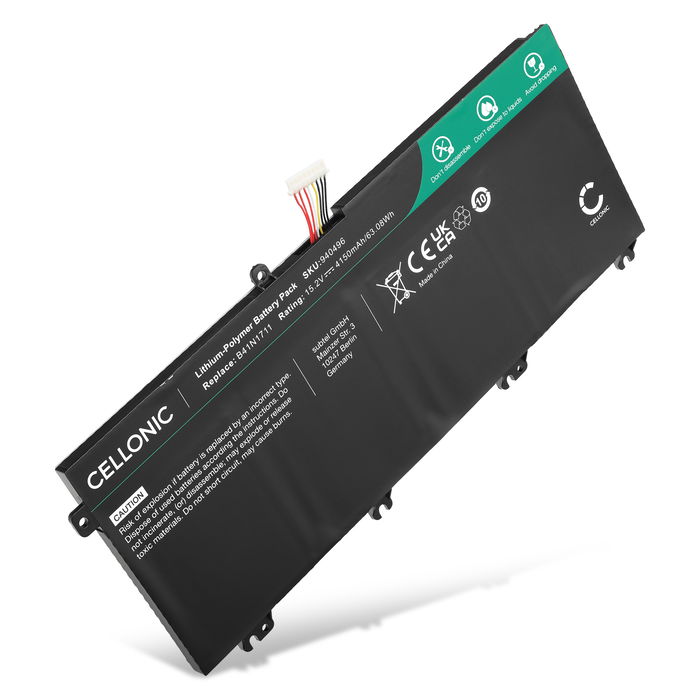 Batteri for ASUS TUF FX503VD Accu 4150mAh Akku bytte Batteri