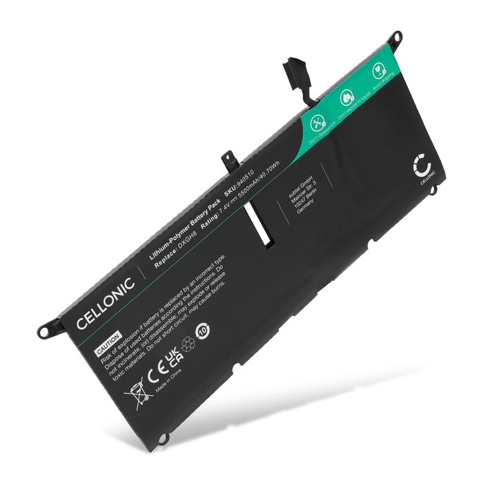 Batteri for Dell G8VCF Accu 5500mAh Akku bytte Batteri