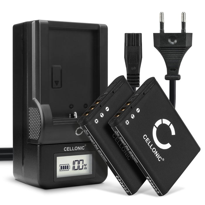 Batteri for Pentax Optio E71 Optio H90 Optio i90 Optio NB1000 Optio P70 Optio P80 Optio RS1000 Optio W90 Optio WS80 Kameraer 740mAh fra CELLONIC