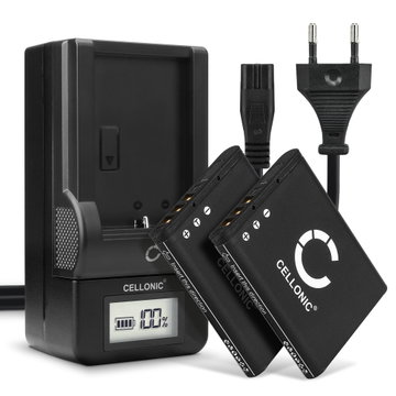 Batteri for Sanyo Xacti VPC-CG10 VPC-CG100 VPC-CG102 VPC-CG20 VPC-CG21 VPC-CA100 VPC-CA102 VPC-CS1 VPC-PD1 VPC-PD2 Kameraer 740mAh fra CELLONIC