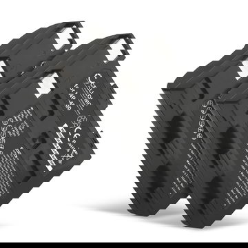 2x Batteri for Pentax K20D / K10D / Pentax D-LI50 Kameraer 1600mAh fra CELLONIC