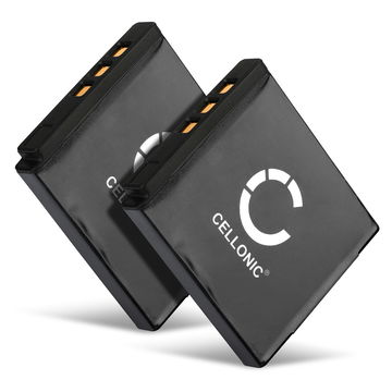 2x Batteri for Kodak PlaySport Zx3, PlayTouch Zi10, Zi8, Easyshare M1033, Easyshare M1093 IS Kameraer 700mAh fra CELLONIC