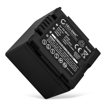 Batteri for Panasonic NV-GS250, VDR-D250, NV-GS500, NV-GS320, CGA-DU06, CGA-DU12, CGA-DU21 CGA-DU12, CGA-DU14, CGA-DU21 (1440mAh, 7.4V) fra CELLONIC