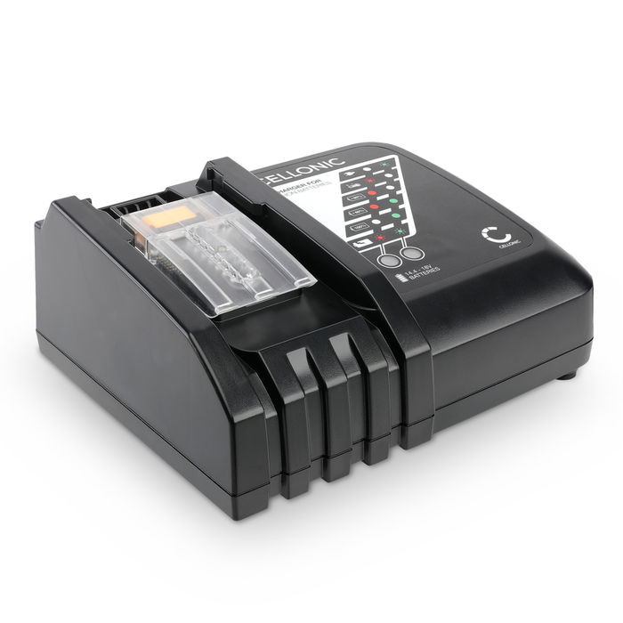 CELLONIC Makita 14.4V-18V lader for Li-Ion litium-ion-batterier - 7A DC18RC, DC18RA, DC18SD hurtiglader for elektroverktøy
