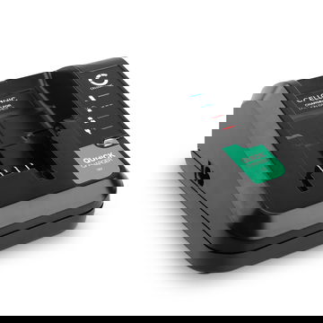 CELLONIC Black and Decker 18V lader for Li-Ion litium-ion-batterier - 2,5A BDCAC202B erstatningslader for elektroverktøy med kabel og støpsel