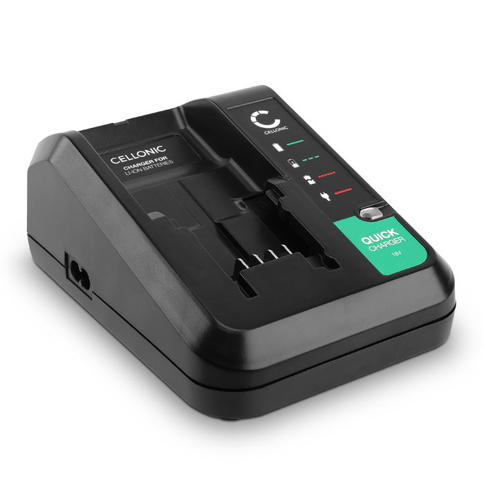 Black & Decker BCD001C2K-QW Lader 12V / 14.4V / 18V fra Cellonic
