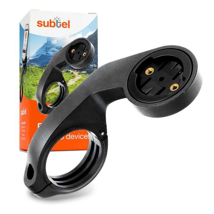 subtel Styrefeste for Stages Dash L200 / Dash M200 – Justerbart Out Front Stem Mount Aero Bar Styrefeste – 25mm-32mm-35mm – svart