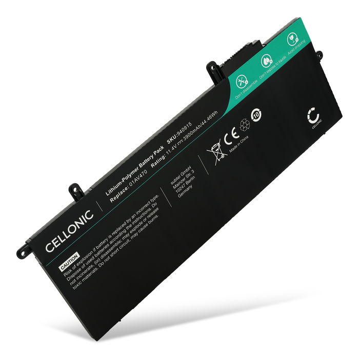 Lenovo ThinkPad X280 Batteri 11.4V 3900mAh fra subtel