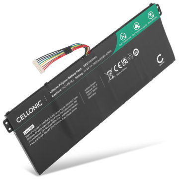 Batteri for Acer AC14B13J, AC14B18J, 3ICP5/57/80, KT.0040G.004, KT.0030G.004 3600mAh fra CELLONIC